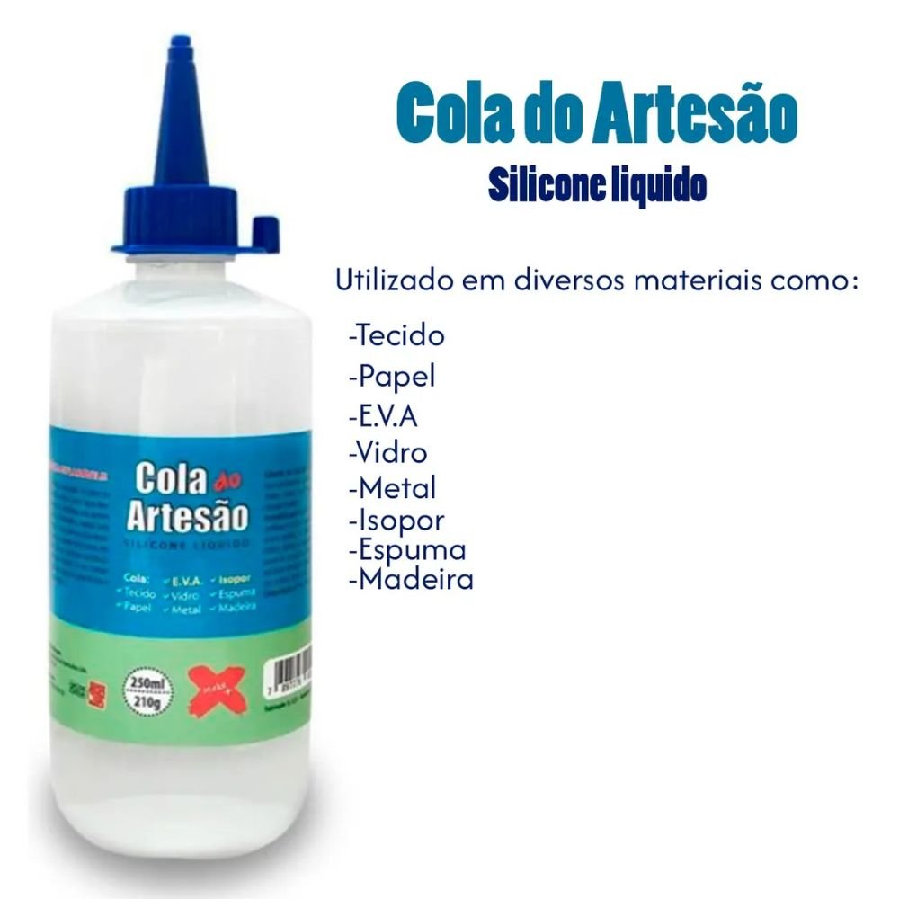 Cola do Artesão Silicone Líquido 250ml